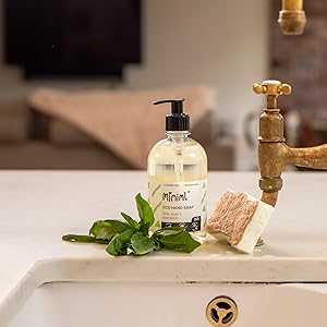 lime basil mandarin hand soap wash 500ml pump kitchen sink 