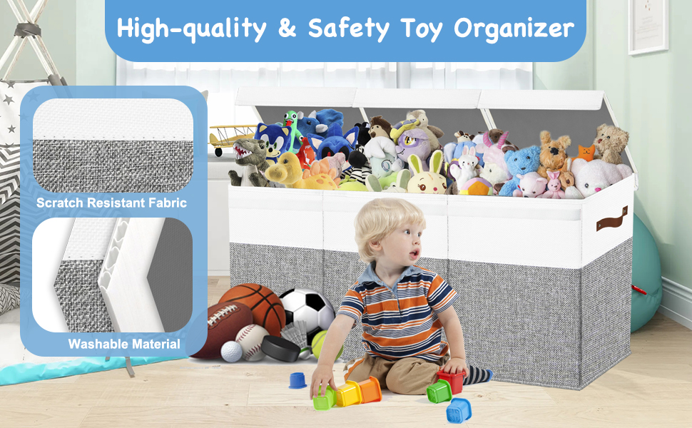 storasier Large Toy Box Chest