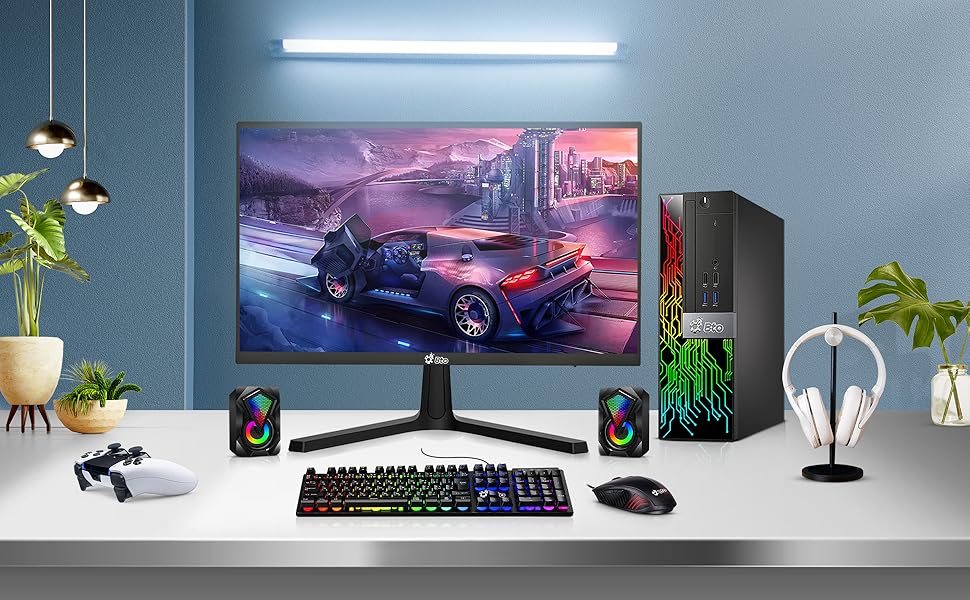 BTO RGB gaming setup