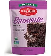 Miss Jones Baking Organic Fudge Brownie Mix, Non-GMO, Vegan-Friendly: Rich Cocoa (Pack of 1)