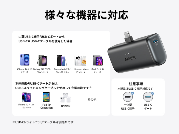 Amazon | Anker Nano Power Bank (22.5W, Built-In USB-C