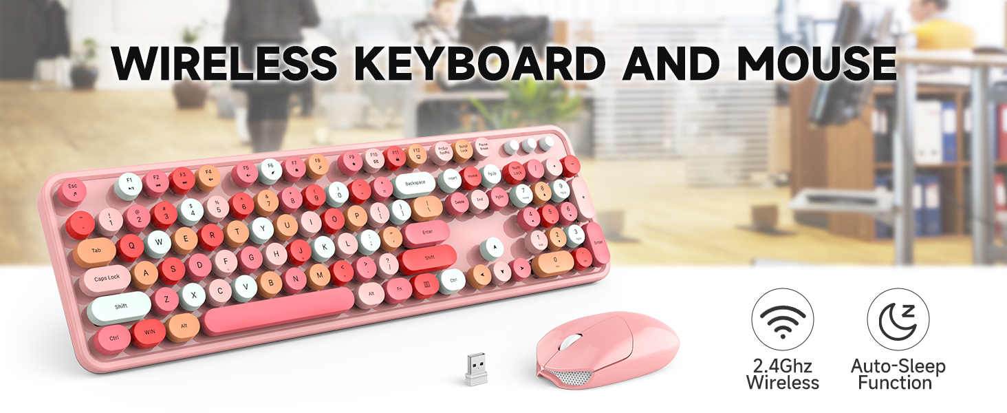 wireless keyboard and mouse