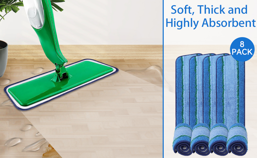 Spray Mop Refills Compatible for Libman Freedom Spray Mop