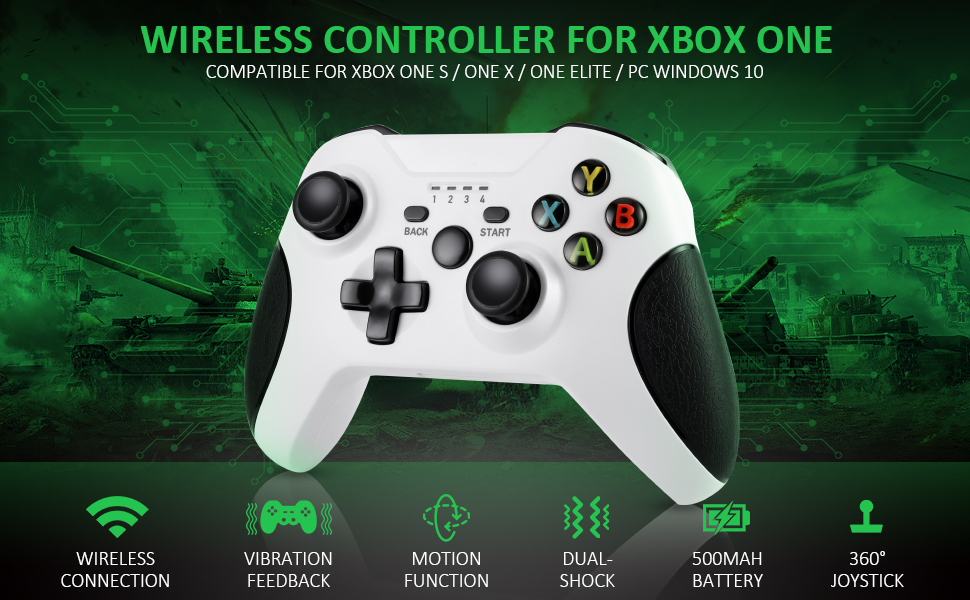 witeless controller for xbox one