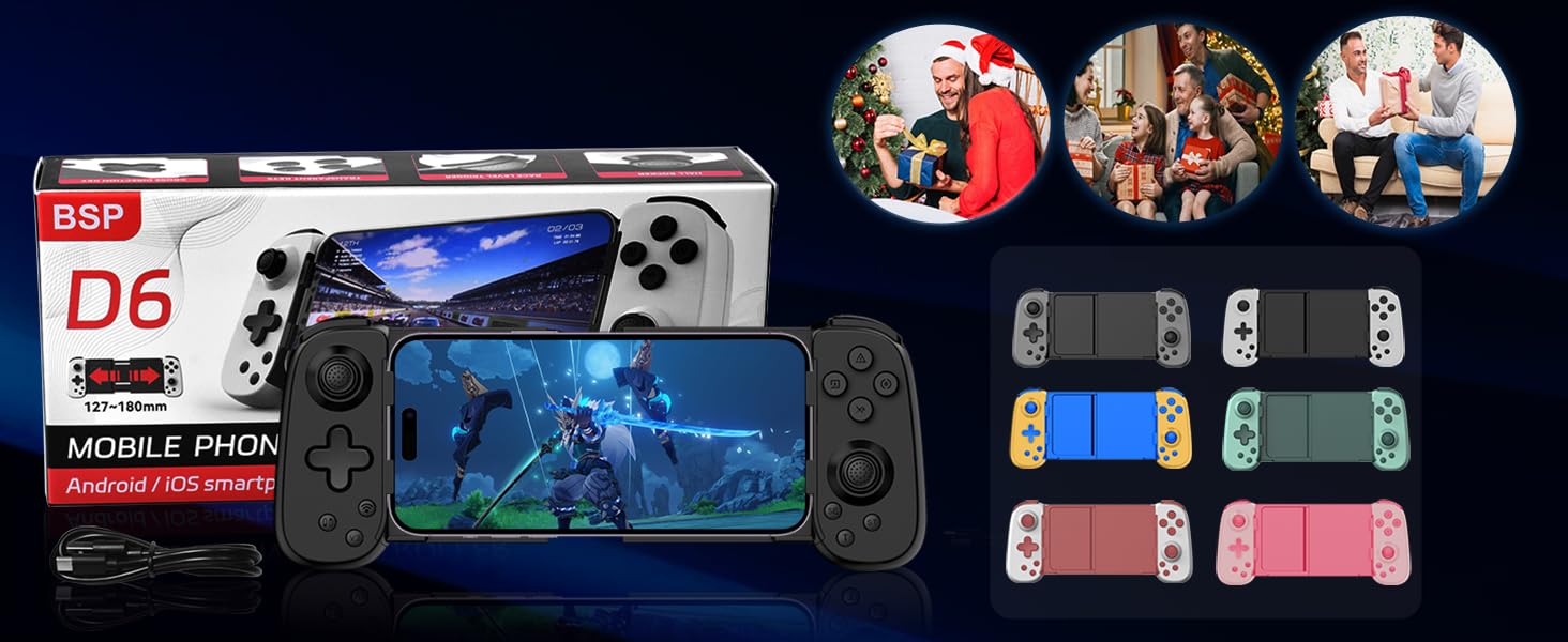 Christmas gift phone game controller