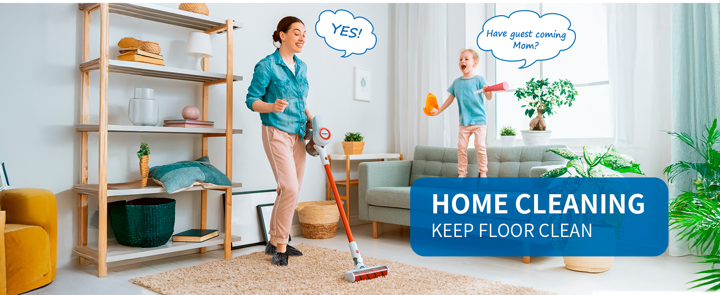 HUADYMEET Shoe Covers Disposable 200 Pack(100 Pairs) Large Shoe Covers