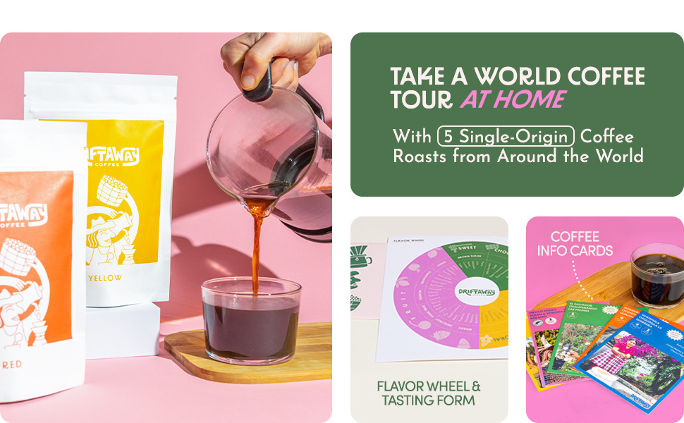 DRIFT マガジン　coffee Coffee Explorer Box – Driftaway Coffee