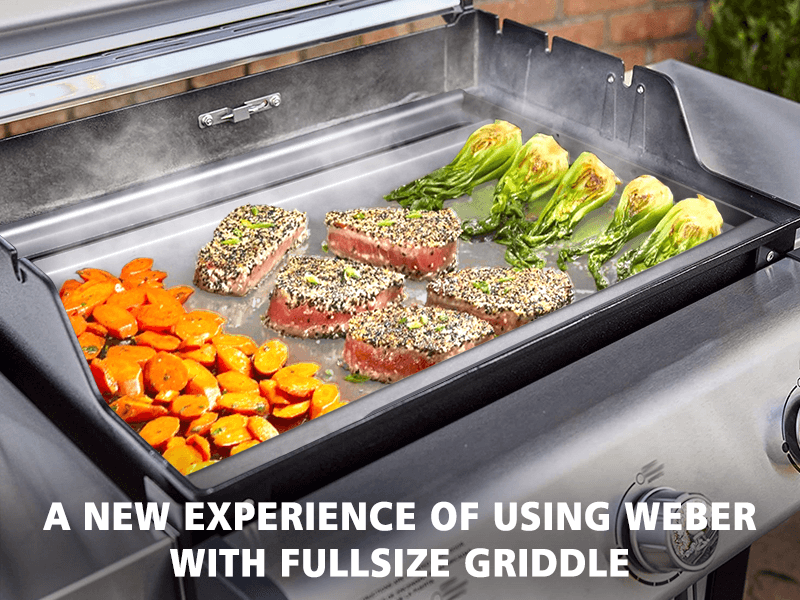 Hisencn FullSize Griddle Inserts for Charbroil Performance