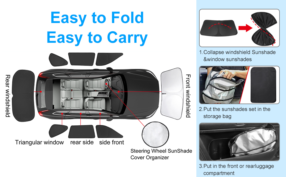 Window Shades for Toyota RAV4