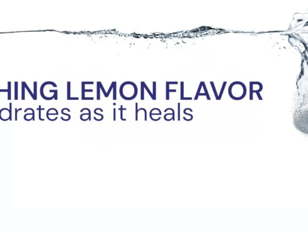 Refreshing lemon flavor