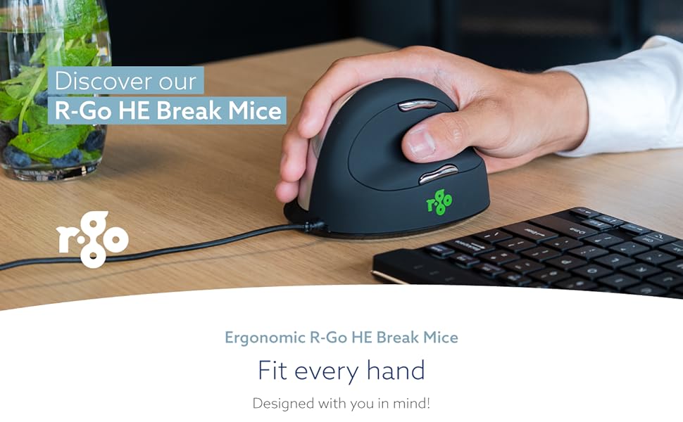 R-Go HE 左手用ワイヤレスマウス 本体 Amazon.com: R-Go HE Vertical Ergonomic Mouse, Wireless