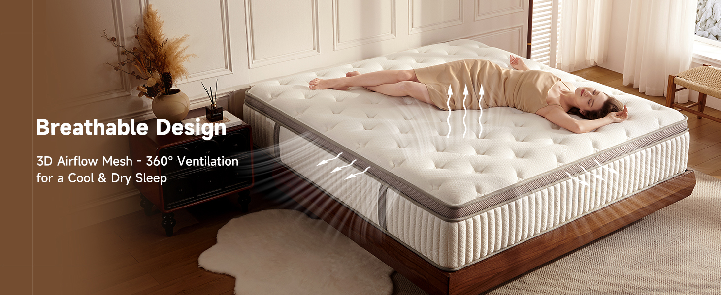 Cooling Gel Memory Foam Mattresses