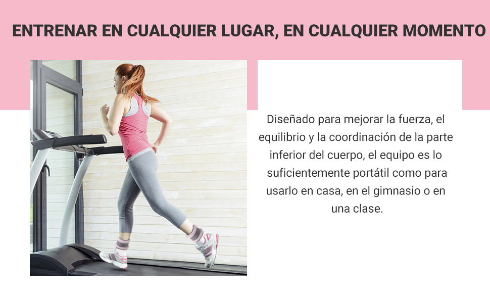Pesas de Tobillo Ajustables para Fitness, Totalmente Ajustable Tobillo Muñeca Brazo Pierna Pesos