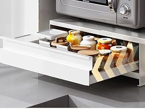 Amazon.co.jp: ママ倉 家電下収納 延長されたデザイン レンジ下