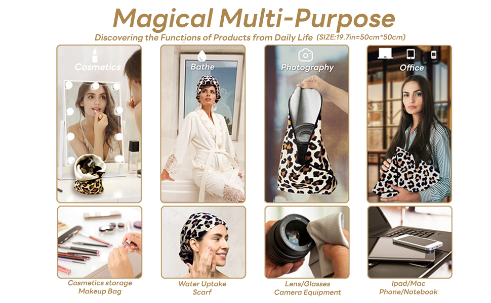 magic self-adhesive makeup bag