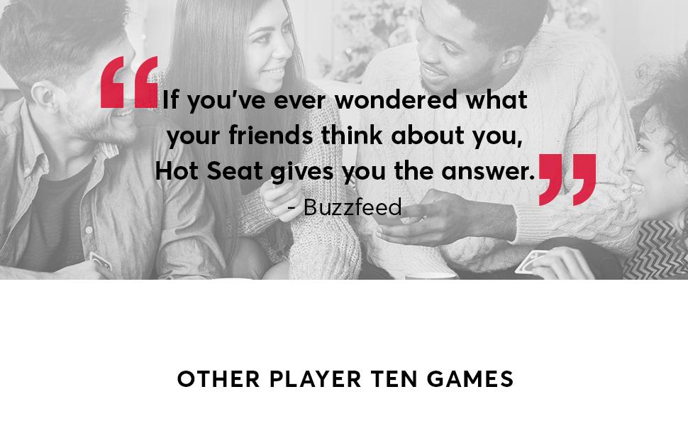 HOT SEAT The Game That's All About You Family Friendly