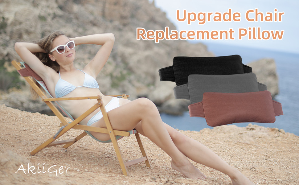 AkiiGer Zero Gravity Chair Replacement Pillow, Generic