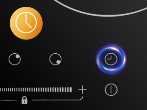 Built-in Ceramic Hob, 4 Zones Electric Cooktop In Black, 6600W Total Output, With Dual & Oval Zone Touch Control Timer Child Lock Gasland Chef CH604BF 12 Ceramic Hob