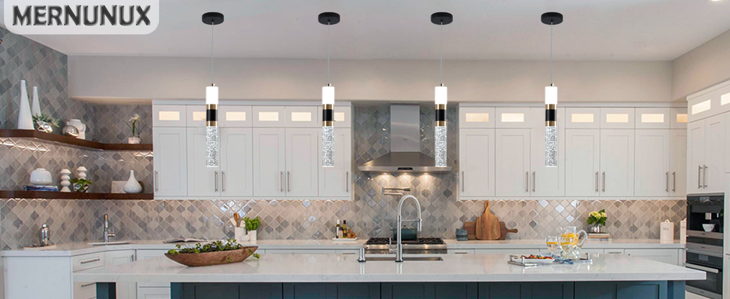 modern led pendant lights kitchen island
