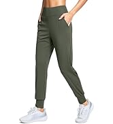 SANTINY Women's Joggers Pants with Pockets Lightweight High Waisted Athletic Gym Workout Pants fo...