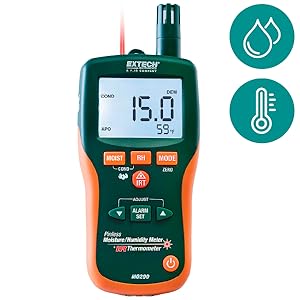 moisture meter instruments sonometro multimeter thermometer ph meter aut500 electrode ph meter