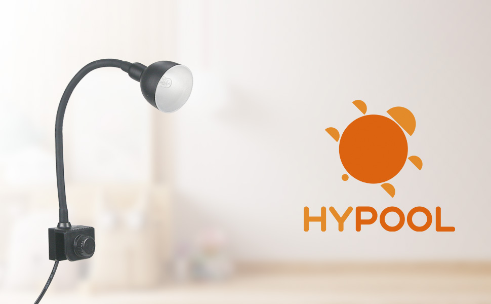 Hypool Reptile Heat Lamp Reptile Light with 2 Spare 50W G9