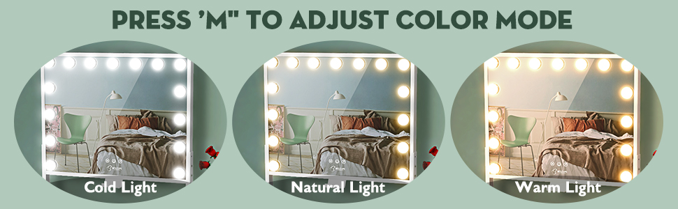 vanity mirror with lights