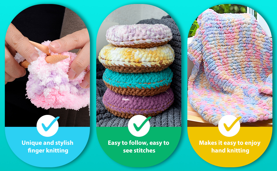 Chunky Chenille Yarn for Crocheting - Fluffy Yarn for Hand Knitting - 227 yds Super Bulky Yarn (Green-White-Curry)
Han 15d7f981 72f7 45c6 A0f0 723c16ec3a81. CR0,0,970,600 PT0 SX970 V1