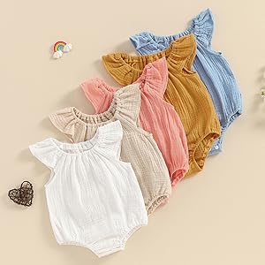 baby girl onesies 0 3 months summer clothes rompers boys coming home outfits 3-6 6-12 12-18 months