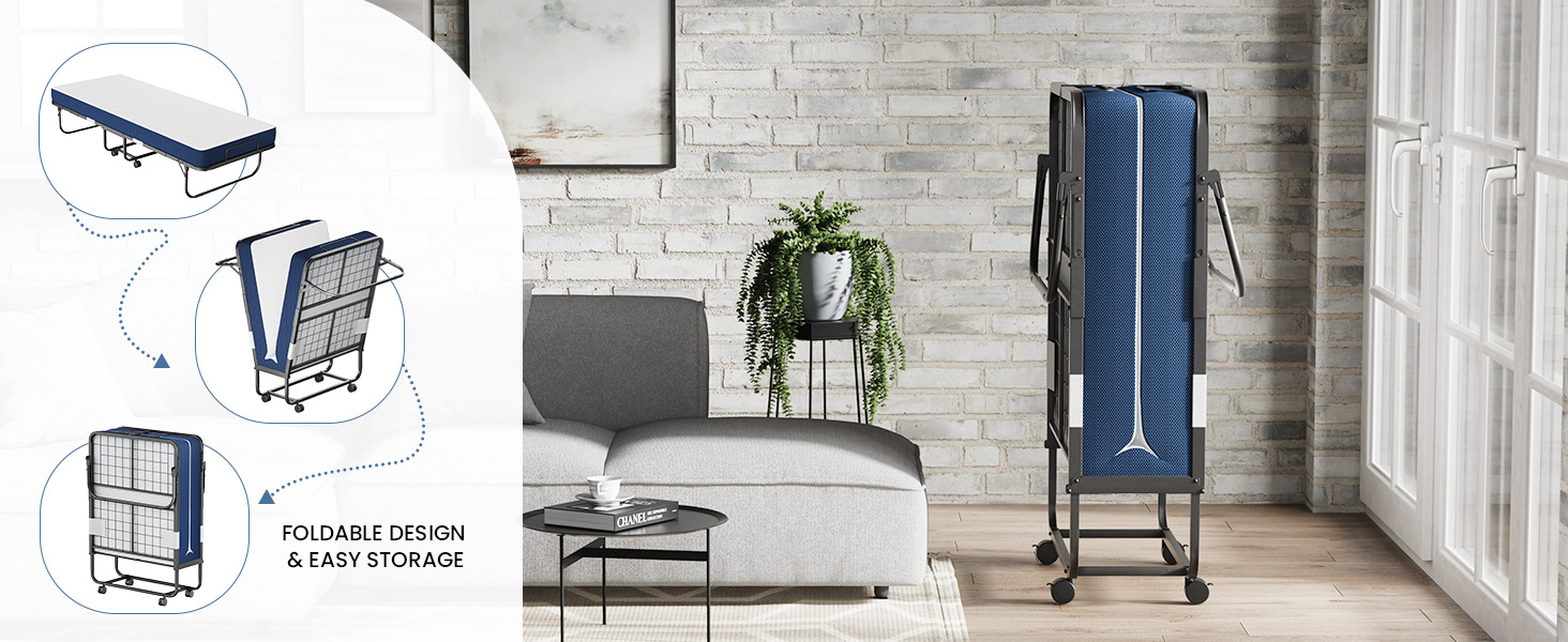 rollaway beds with mattresses