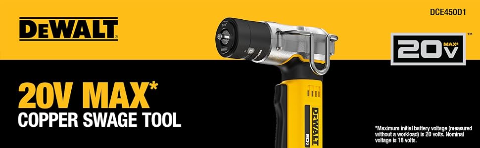 20V Max Copper Swage Tool