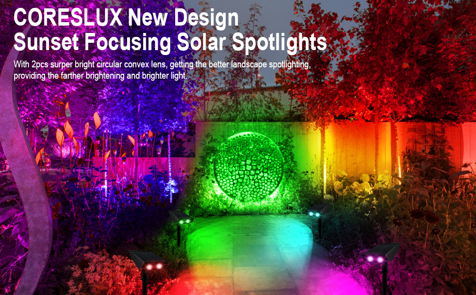 solar uplighters outdoor garden