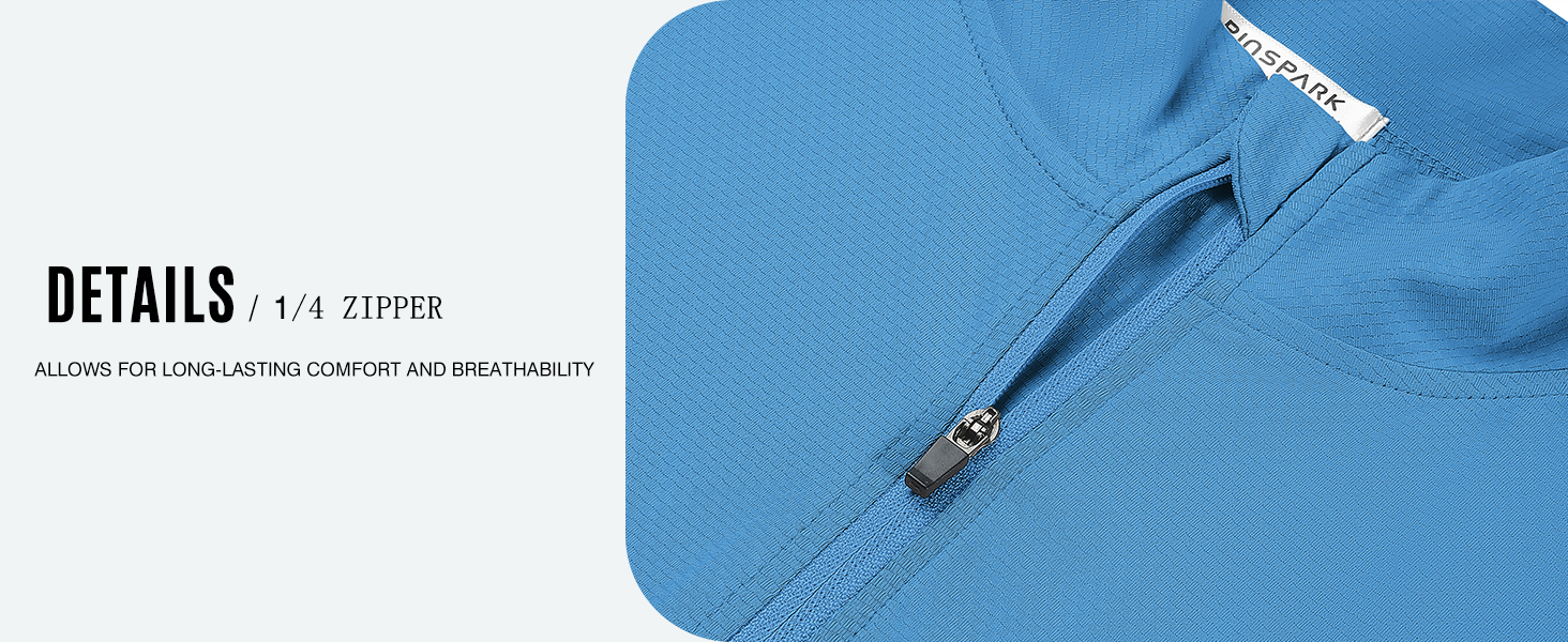 Quarter Zip Pullover Men