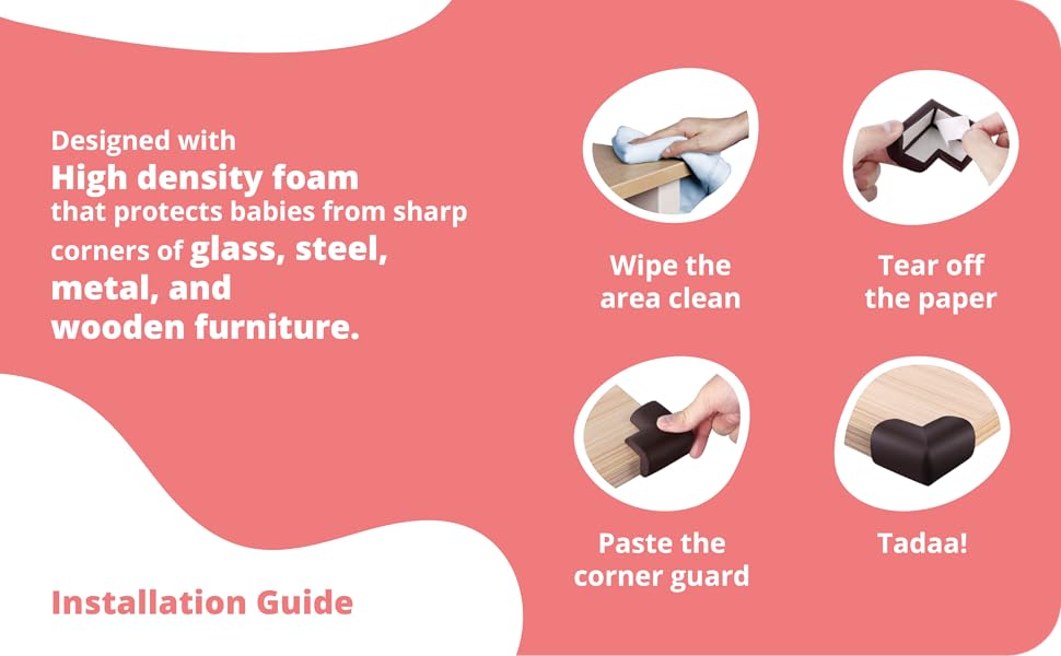 corner guard, table corner protector for baby, baby safety products, baby proofing