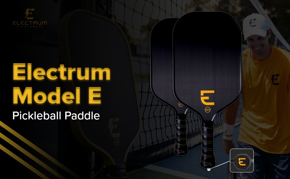 Electrum Model E Pickleball Paddle USAPA Approved Carbon