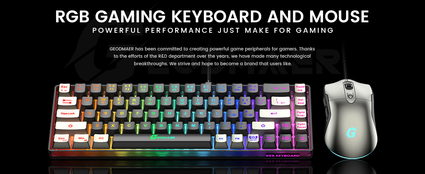 gaming keyboard and mouse