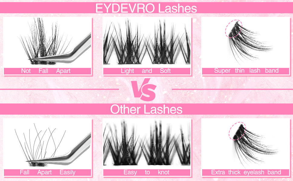 individual Lashes Natural Look
