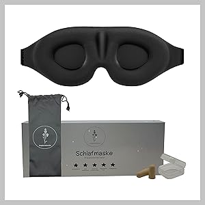 Schlafmaske 3d Augenmaske Schlafmaske für Seitenschläfer Schlafmaske Herren Schlafmaske Frauen 