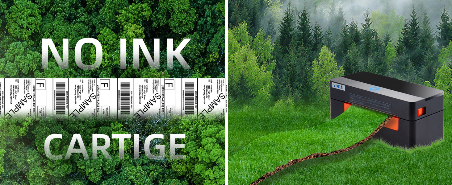 wireless shipping label printer