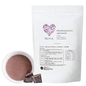 Welina  ウェリナ プロテイン ココア味 1kg Welina.ココア味 | プロテイン - 森拓郎プロテインWelina