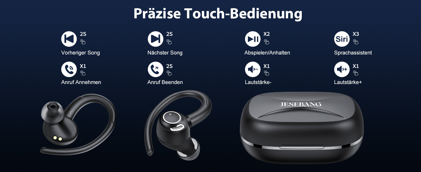 Bluetooth Kopfhörer In Ear Kopfhörer Kabellos Bluetooth