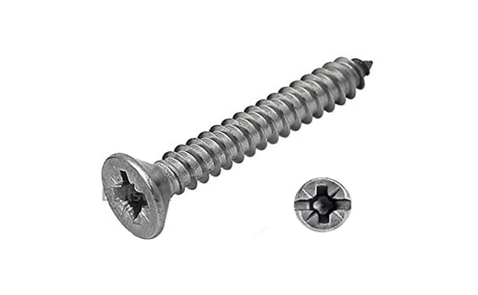 Hyfive Countersunk Wood Screw CSK Pozi Drive Heavy Duty A2 Stainless
