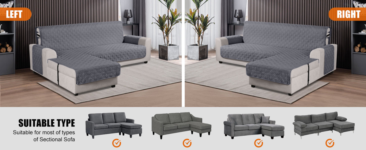 Sectional Couch cover