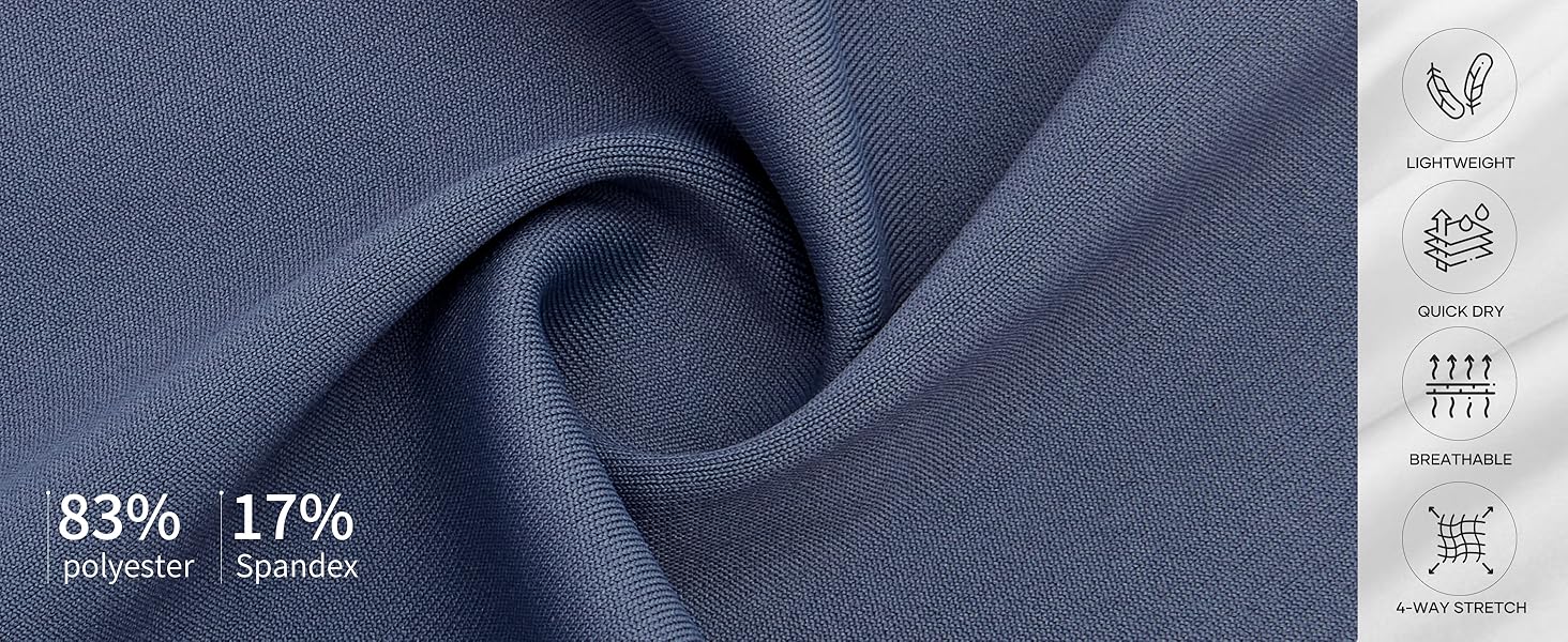 Men's Athletic Jogger with Zipper Pockets Stretch Sweatpant Pants for Men Workout Running Gym Track 