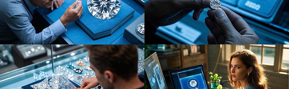 Moissanite Pendant Necklace