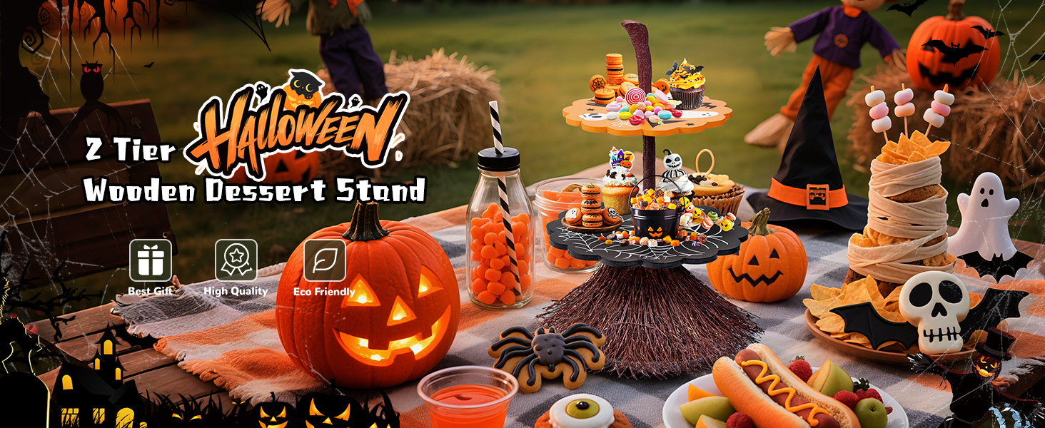 halloween cupcake stand