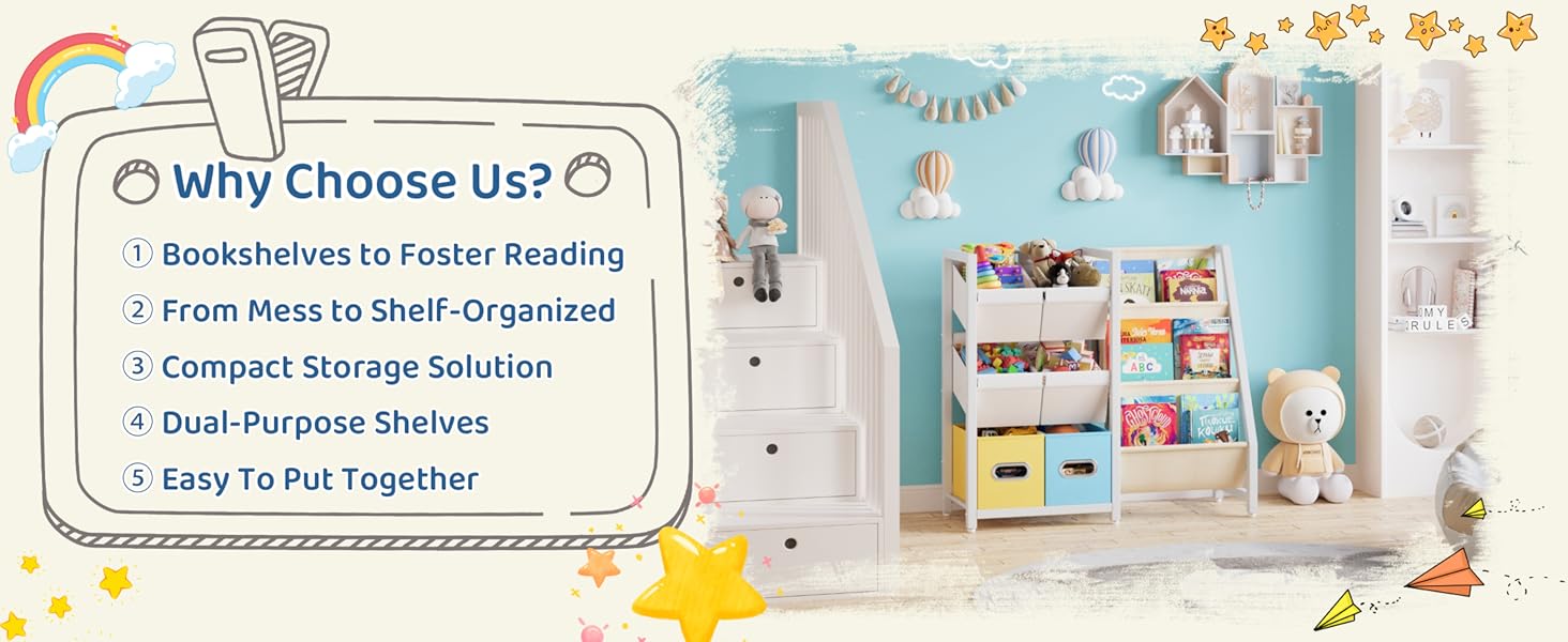 bookshelf with storage