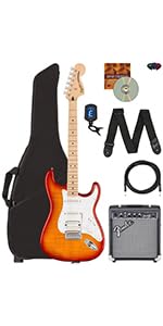 Amazon.com: Fender Squier Affinity Stratocaster Limited