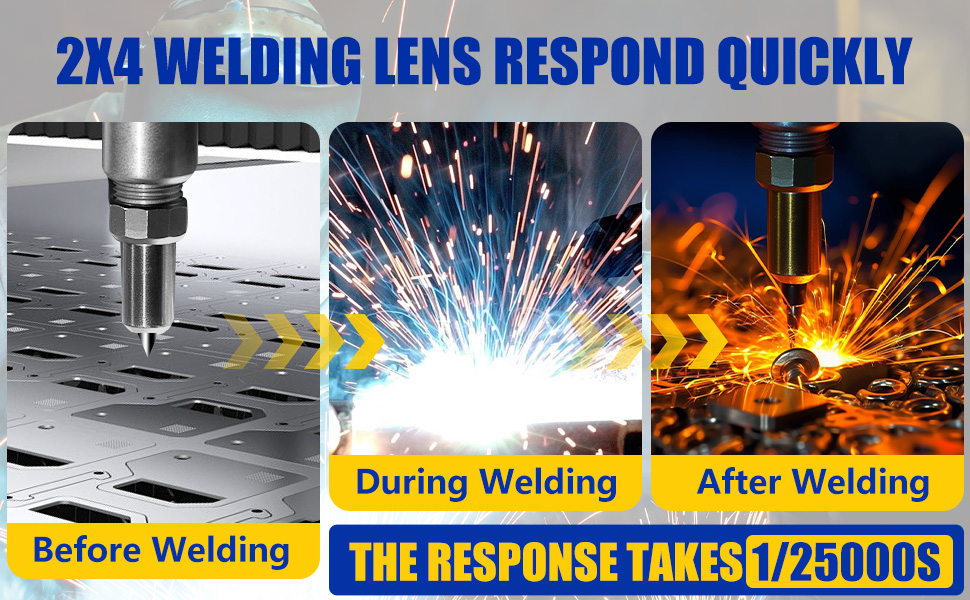 For Standard Welding Hoods and Welding Helmets