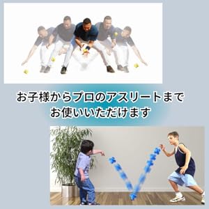 Amazon | Qiix リアクションボール 反射神経 トレーニング 難易